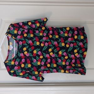 LuLaRoe floral tee size M